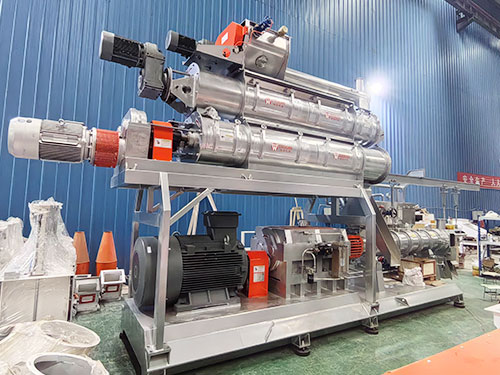 M&aacute;quina extrusora de alimento para peces