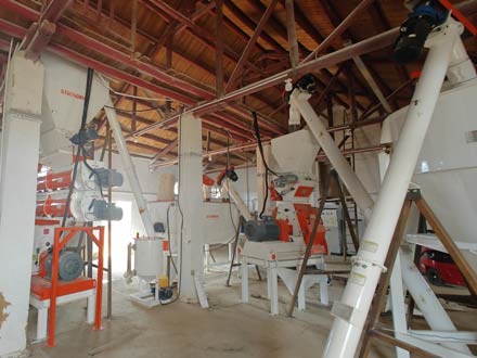 Installation and commissioning of Chicken feed pellet production line in Jiangxi Province, China