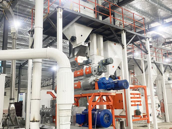 fish feed production