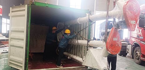 2T/h animal feed powder production line packing and shipping to Indonesia