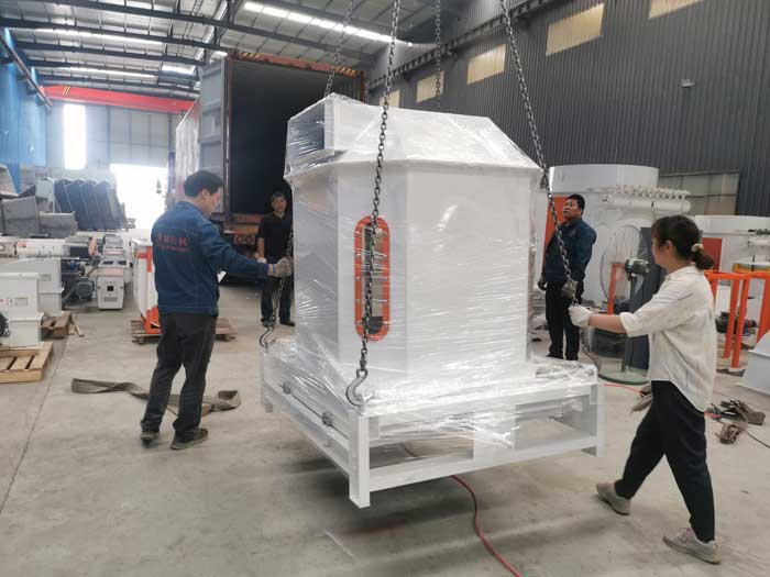 Aquatic fish feed extrusion line has been sent to Ecuador