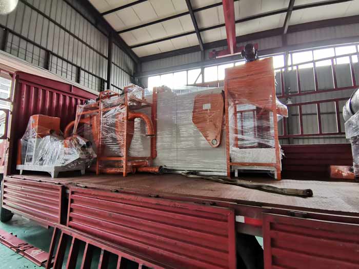 Zambian customers ordered DGP80 fish feed extrusion line