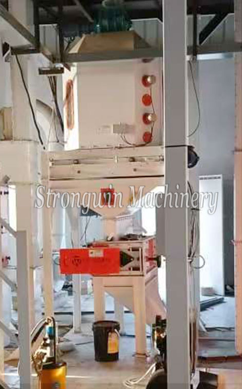 SZLH320 Animal Feed Pellet Production Line Machines in Senegal
